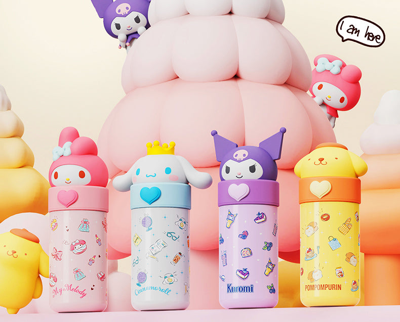 Authentic Sanrio - Cute Stainless Character Tumbler