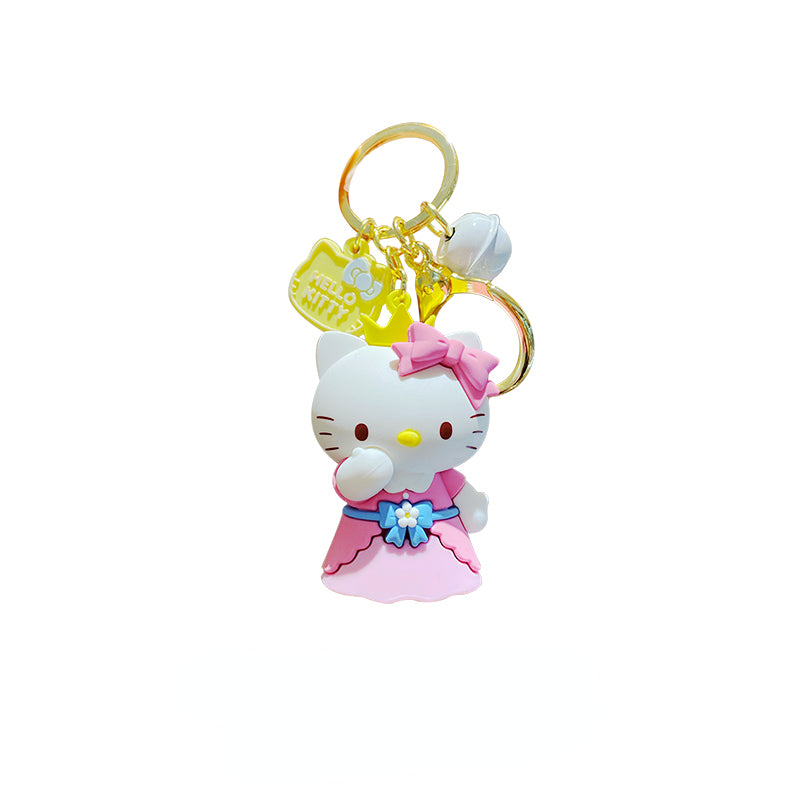 Sanrio - Different Versions of Hello Kitty Keychain