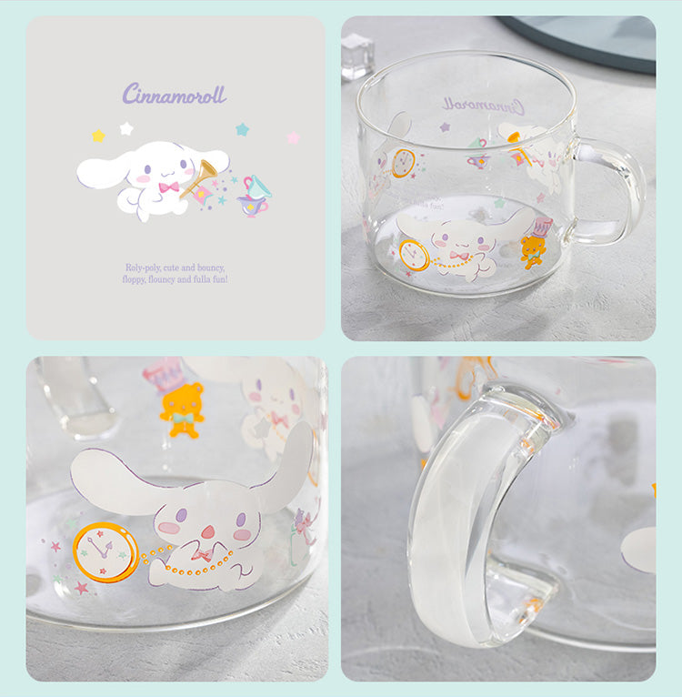 Sanrio - Adorable Big Glass Mug