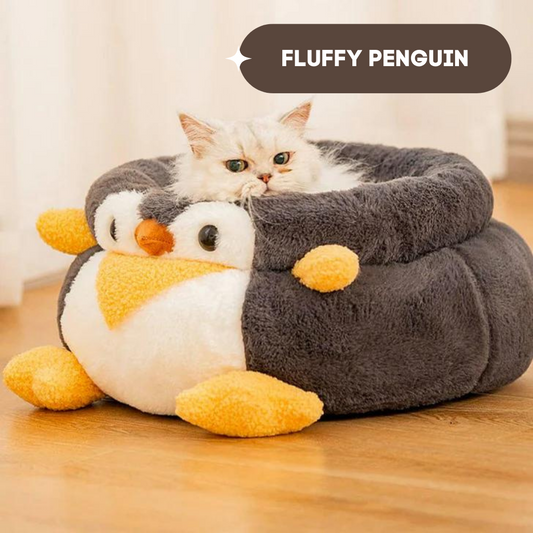 Pets Fluffy Penguin Basket