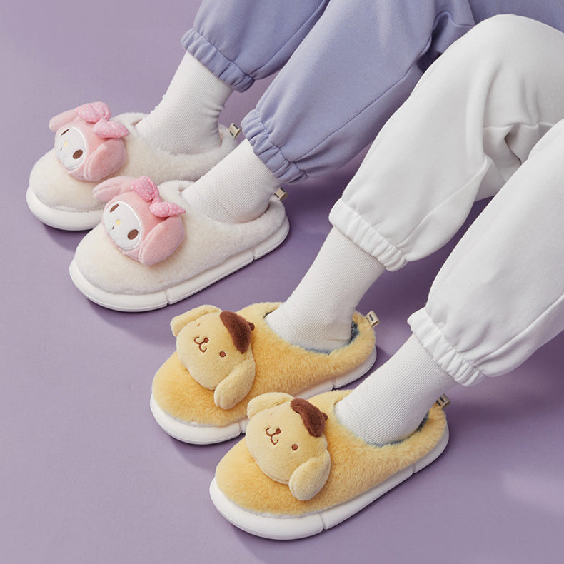 UTUNE x Sanrio - Fluff Hello Kitty Winter Slippers