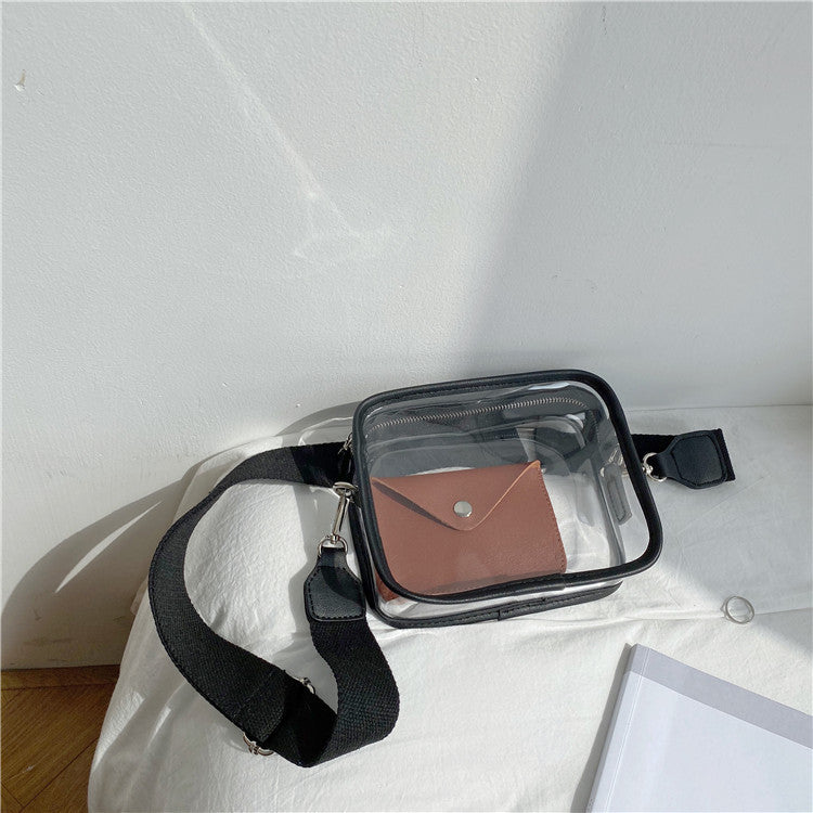 ML Select - Versatile Transparent Mini Shoulder Bag