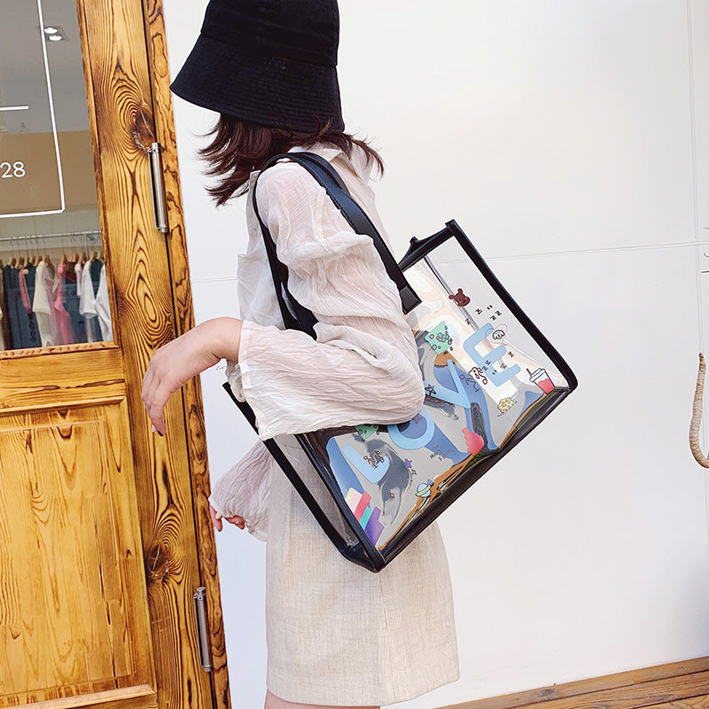 ML Select - Summer Style Transparent Shoulder Bag