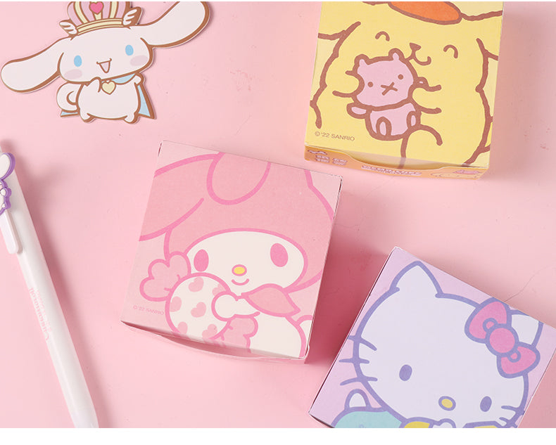 Sanrio - Characters Pastel Colored Notepads