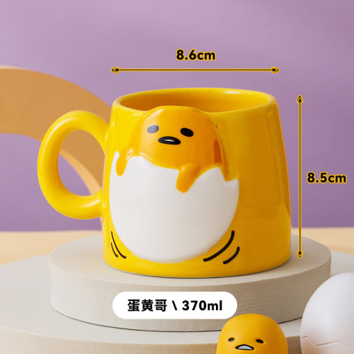 Sanrio - Cheerful Character Mug with Cute Handle