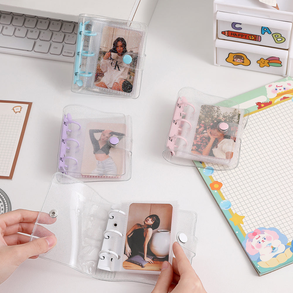 ML Select - K-pop Photocards Transparent small 3-ring binder