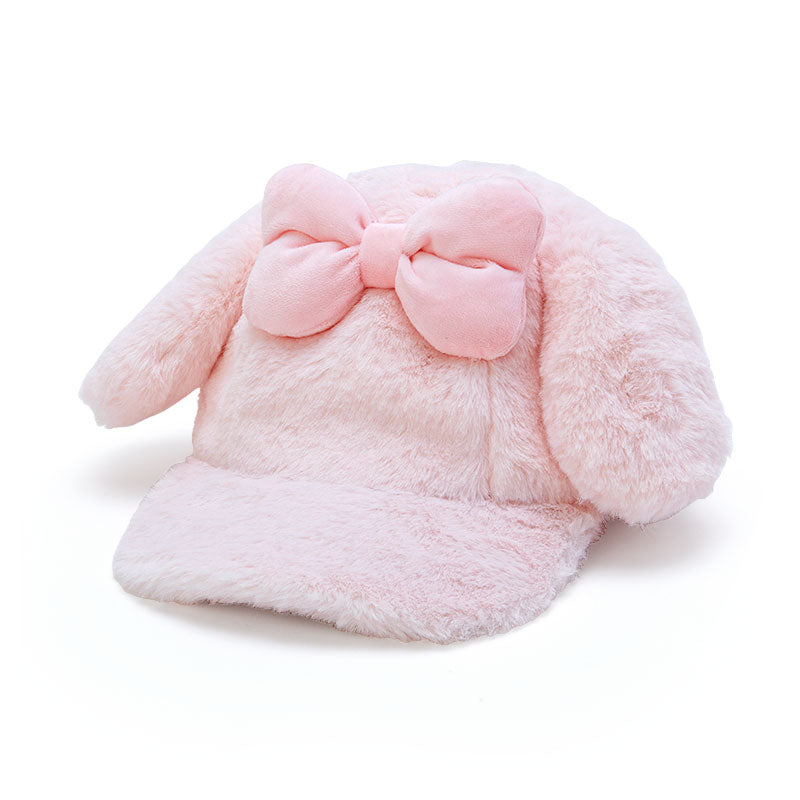 Sanrio JP - My Melody Fluffy Faux Fur Low Cap with Ears