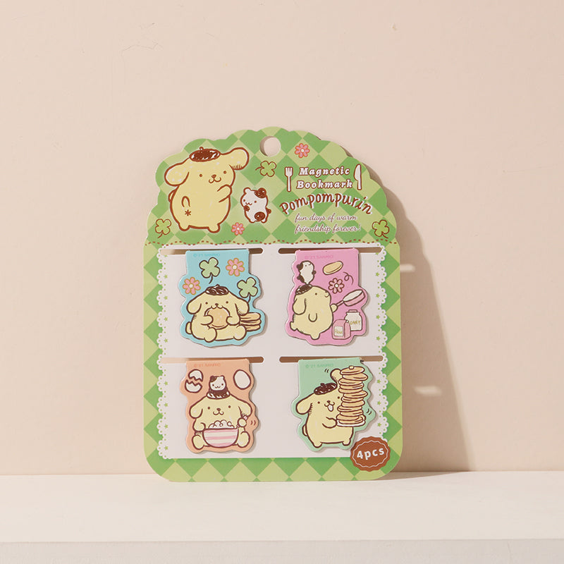 Sanrio - Magnetic Character Book Clip Set (4)