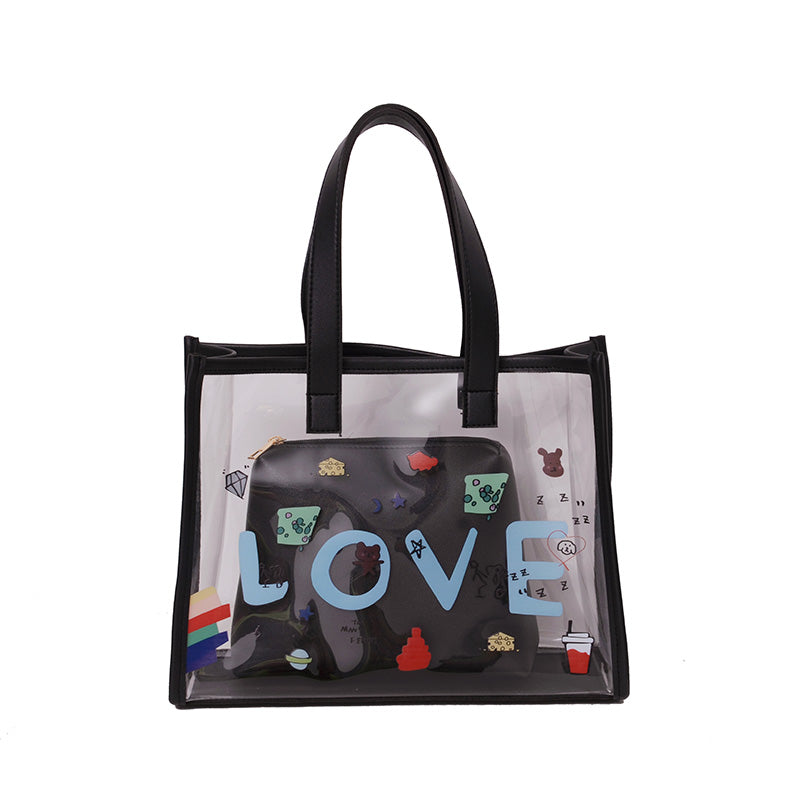 ML Select - Summer Style Transparent Shoulder Bag