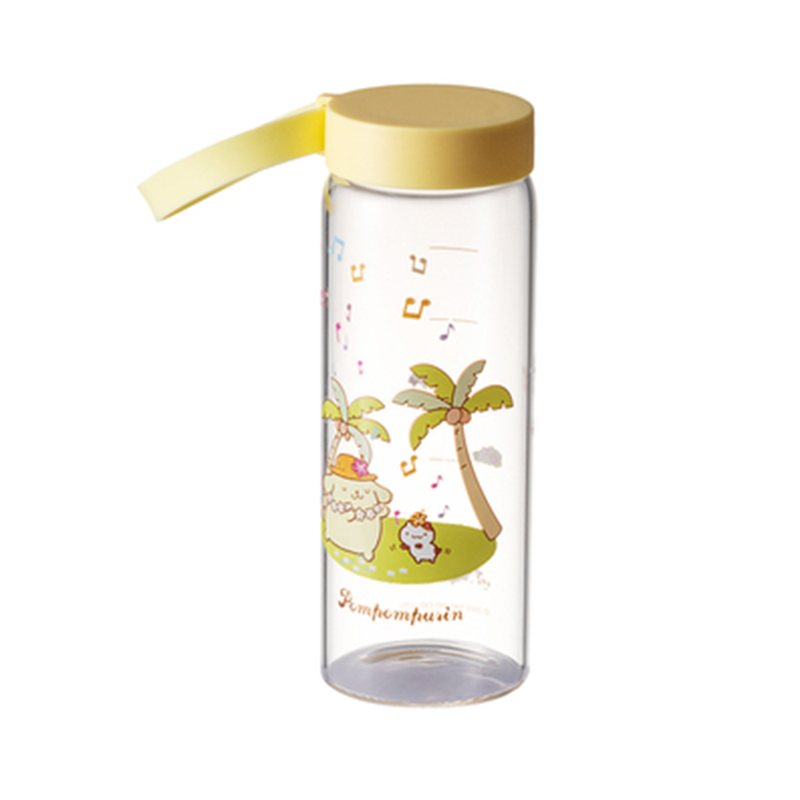Sanrio x Miniso - Keep The Thirst Away Glass Water Bottle