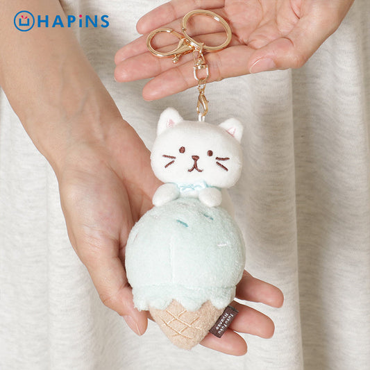 HAPiNS - Chill Cat Cone Keychain