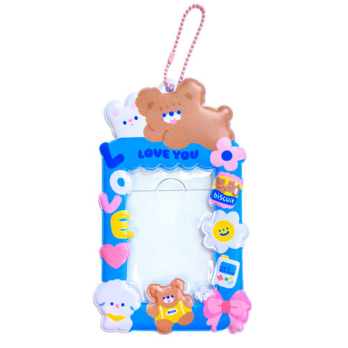 Milkjoy - Happy Bunny Bear Photocard holders