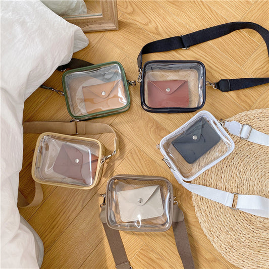 ML Select - Versatile Transparent Mini Shoulder Bag