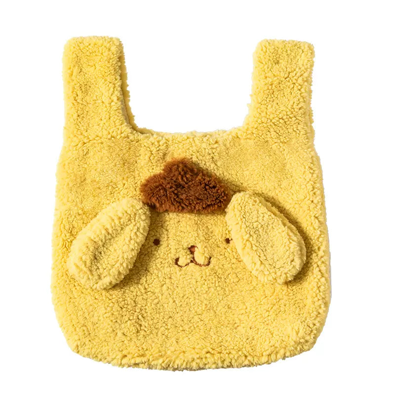 Sanrio x Miniso - Fluffy Character Shoulder Tote