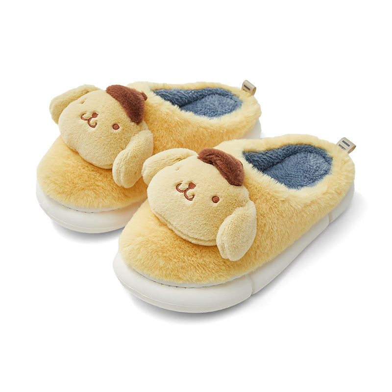 UTUNE x Sanrio - Fluff Pompompurin Winter Slippers