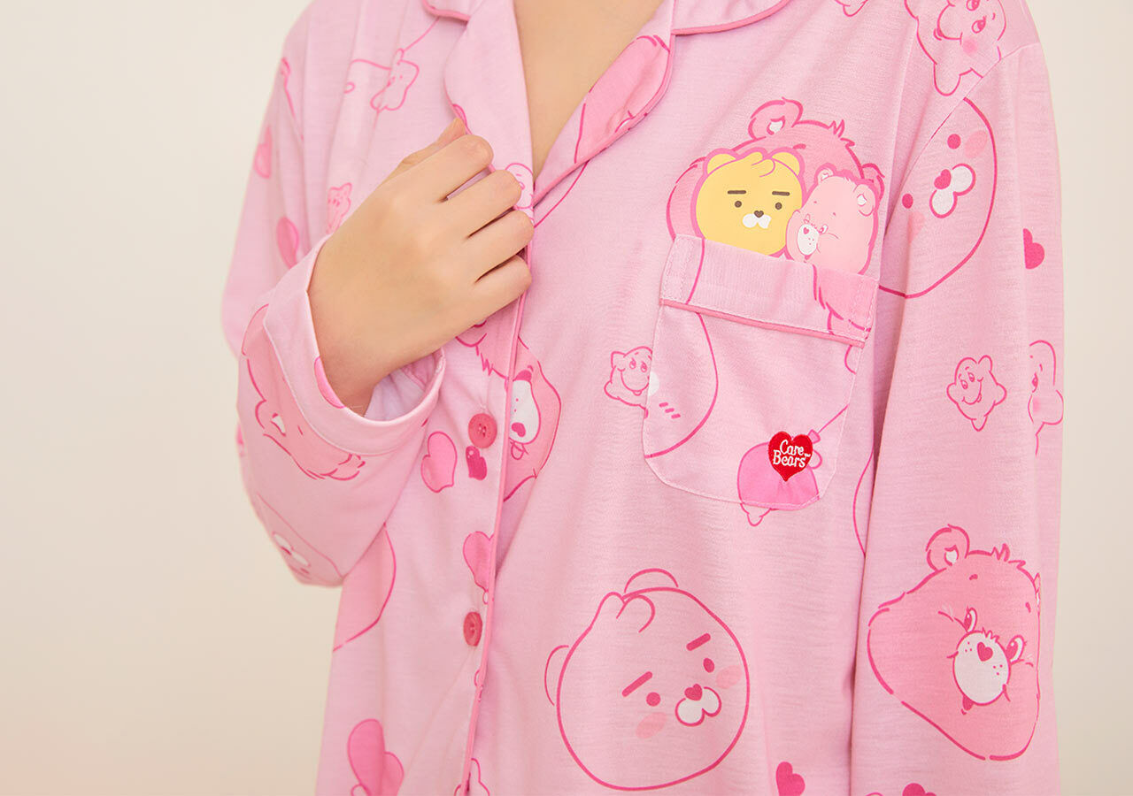 Official Kakao Friends x Care Bears - Rainbow Light Pajamas